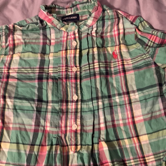 Ralph Lauren plaid button down - Picture 2 of 4